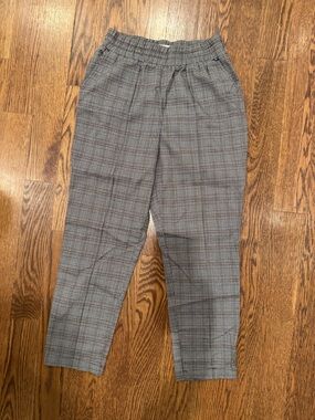 Abercrombie & Fitch Grey Plaid trouser
